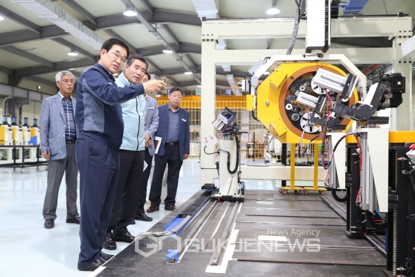 보령시, 기업체 근로자와 현장 간담회 진행