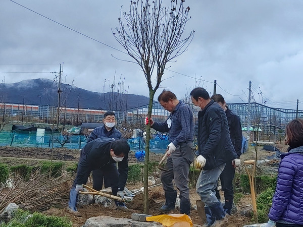 성남시민농원에 1000㎡ 규모 무궁화동산 조성