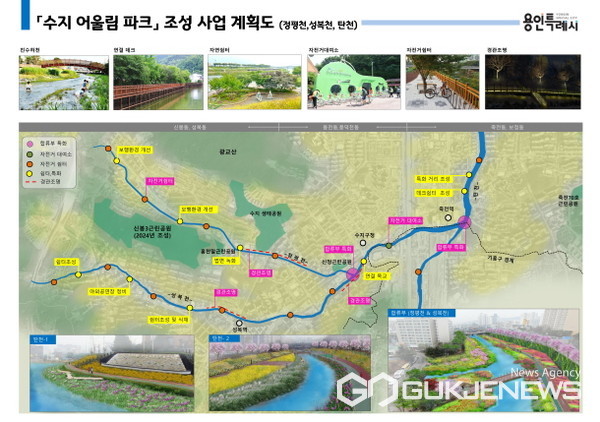 친환경 생태도시 용인 , 수지 어울림파크 조성에 나서