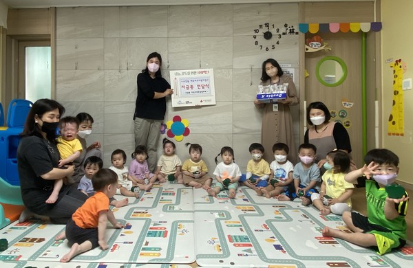 소담동으로 쏟아지는 봄빛 가득 이웃사랑