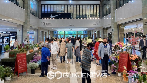 꽃으로 기쁨 두배 ESG 현장경영 실천