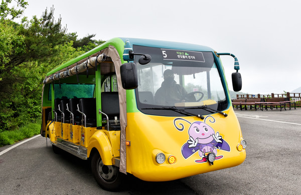 [포토] 대구 비슬산 명물 반딧불이 전기차