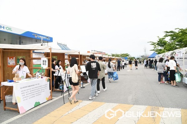논산시 사회적경제 플리마켓, 모두의 마켓 논산상점 성공