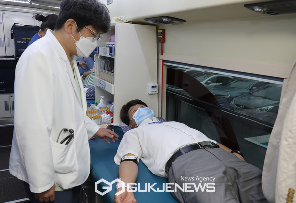 단국대병원, 혈액 수급난 극복 위해  노사가 함께하는 사랑의 헌헐운동 전개