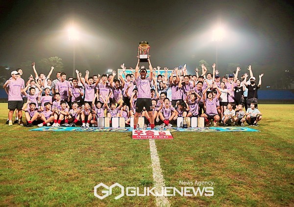 7년 만에 오룡기 정상 탈환한 FC해성U15, 인조전용구장 우승 선물로 기쁨 두 배 누려!