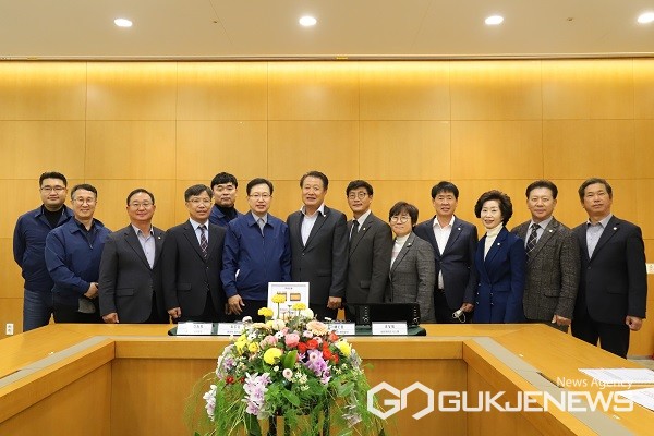 진천군의회, 현대모비스(주) 진천공장 방문