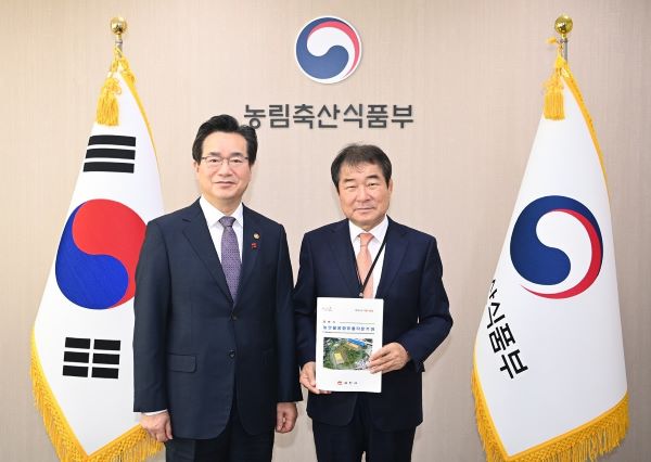 김충섭 김천시장, 농림축산식품부 장관에게 국비 지원 건의