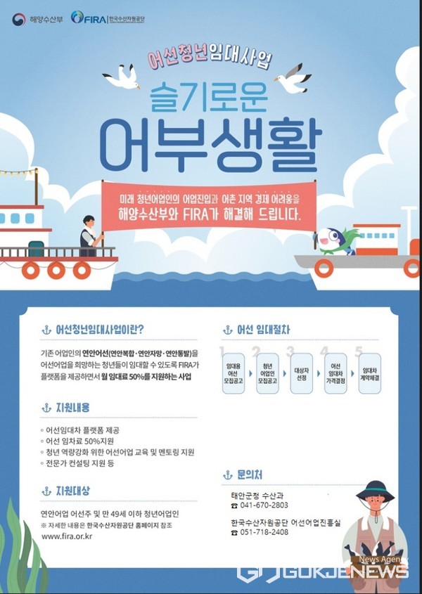 태안군-한국수산자원공단, 2023년 어선 청년 임대 사업 추진 협력