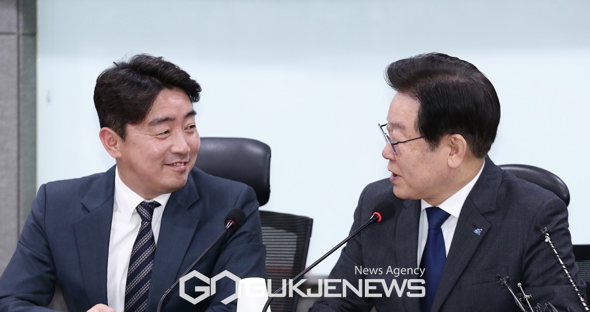 이재명, 더미래와 간담회… 허심탄회하게 듣겠다