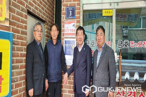 이재영 증평군수, 공직자 착한가격업소 이용주간 앞장