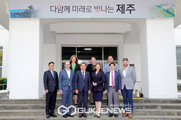 미국 리버사이드시, 제주 청정에너지기술 관심…제주방문