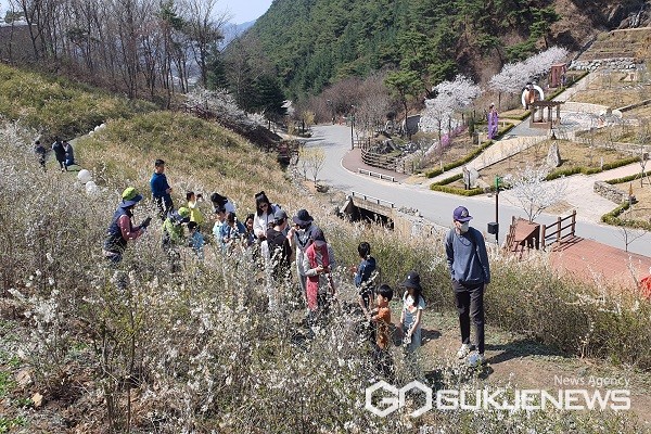 괴산군, 성불산 산림휴양단지 생태체험 프로그램 인기
