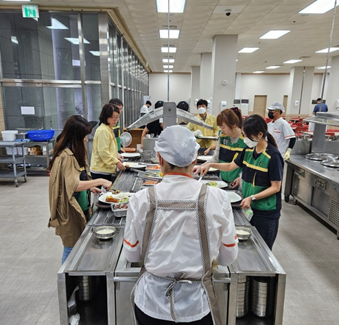 기장지역자활센터 군청구내식당사업단, 을지연습 기간 함께 동참