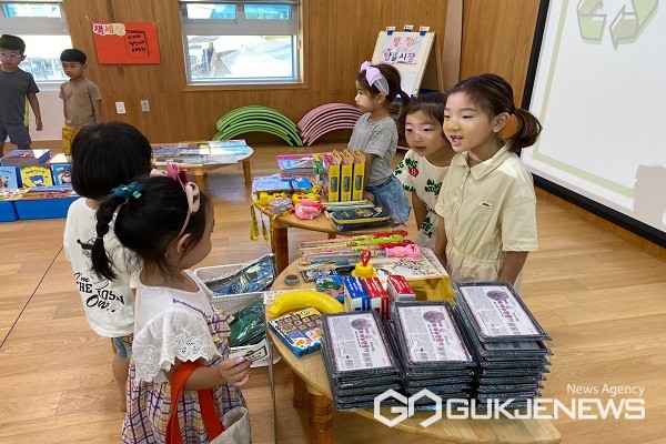 청주 양청초병설유치원, 양청 알뜰시장 열어