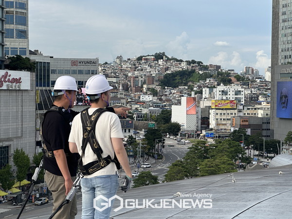 DDP 루프탑(옥상)을 걷는 특별한 하루