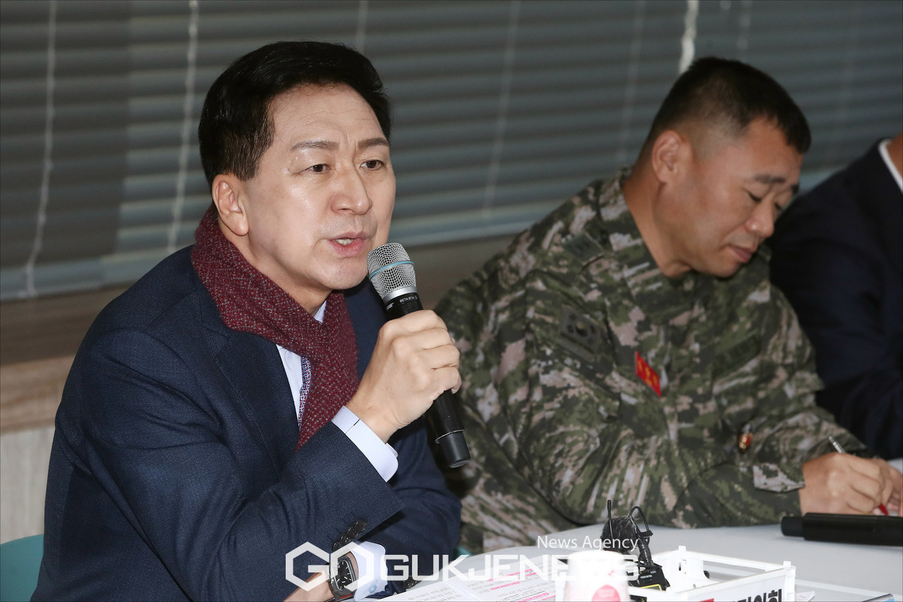 해병대 초급간부 및 군 가족 간담회