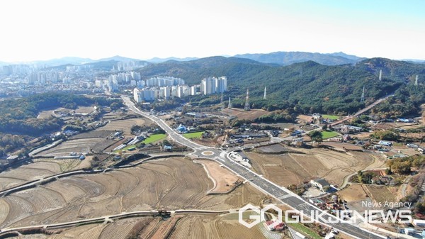 서산시, 미지엔아파트~국도대체우회도로 임시 개통