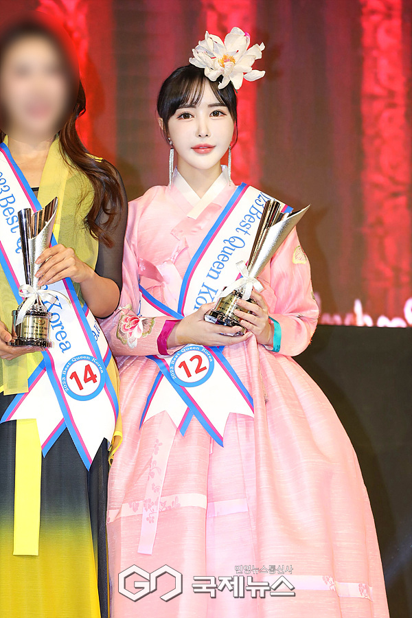 [GJ포토] 모델 이채율, 2023 코리아 베스트퀸 모델 선발대회 본상 선(善) 수상
