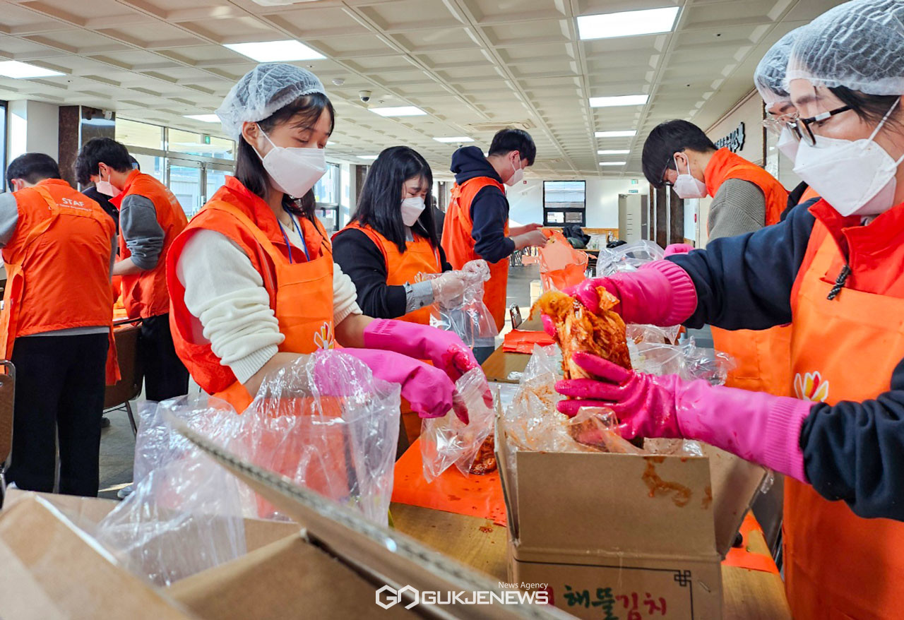 동국대 WISE캠퍼스 참사람사회공헌센터, 나눔 봉사활동