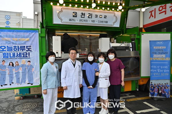 홍성의료원, 응급실 김수정 간호사 100잔의 커피 천사