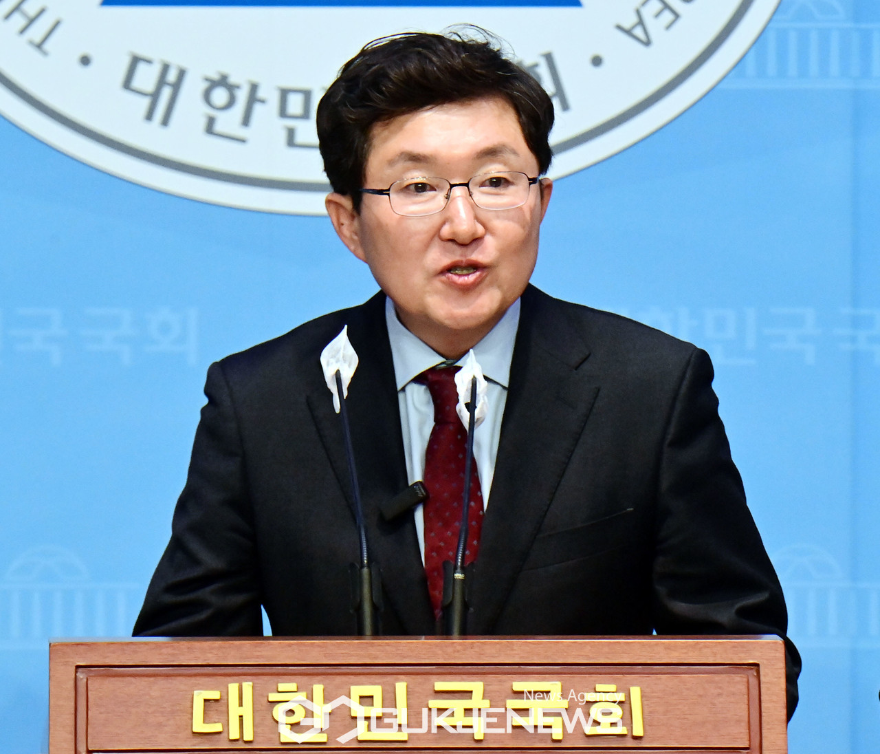 김용태 전 의원, 총선 출마 기자회견