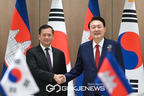 한-캄보디아, 전략적 동반자 관계로 격상…포괄적 협력 강화키로