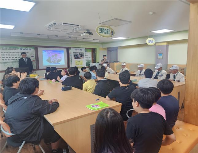 청송군 안덕초등학교, 6·25전쟁 바로 알리기 교육 실시