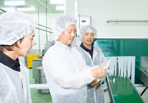 김장호 구미시장, (주)다담과 (주)대디푸드 방문