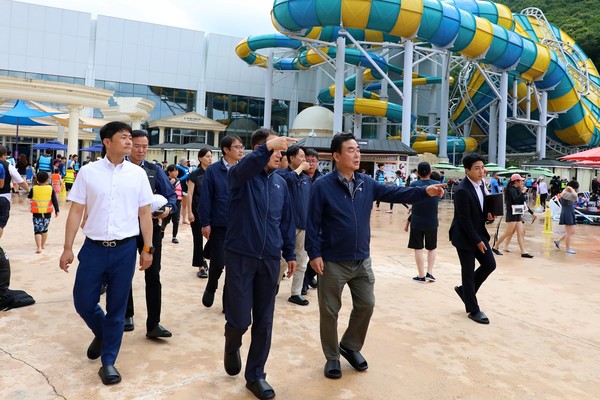 강원랜드 경영진, 여름 성수기 영업현장 찾아 특별안전점검 실시