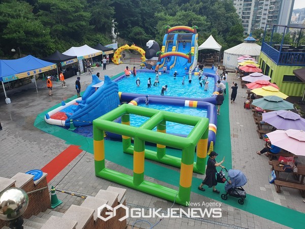 의왕시, 찾아가는 아동 물놀이장 운영