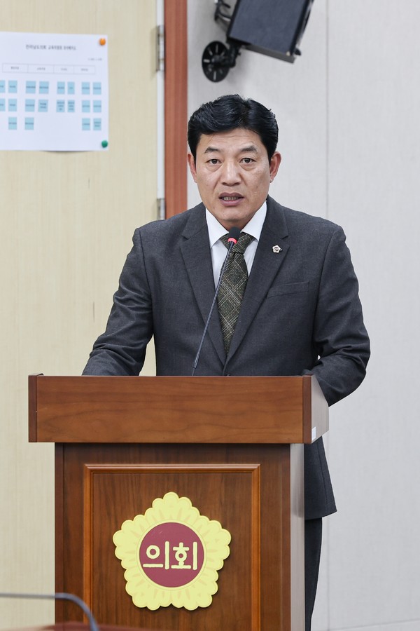 정철 도의원, 성조숙증 검사비 예산 증액 촉구… 실질적 지원 강화 필요