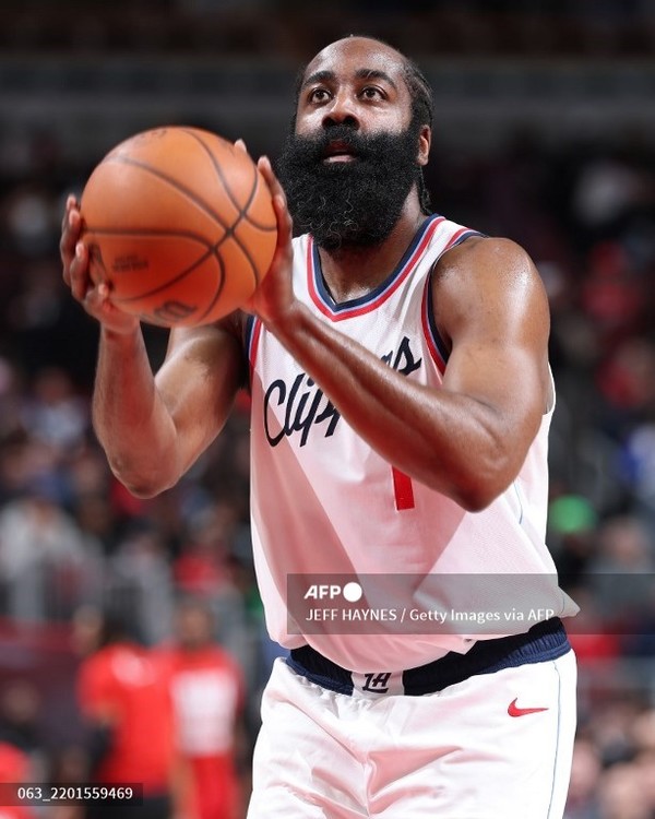 [NBA] 자유투 던지는 제임스 하든