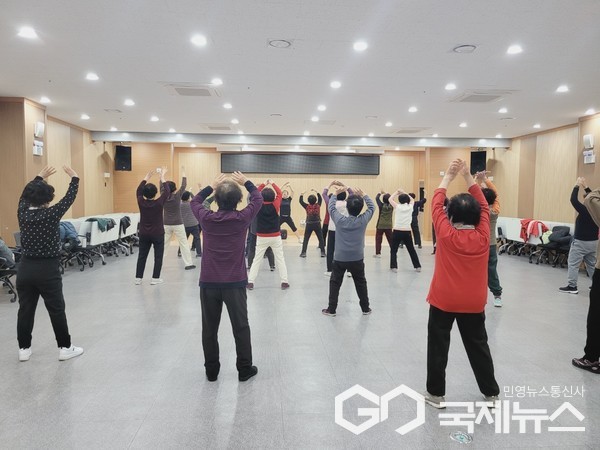 경남 고성군체육회, 노인 맞춤형 신체기능강화 프로그램 연중 운영