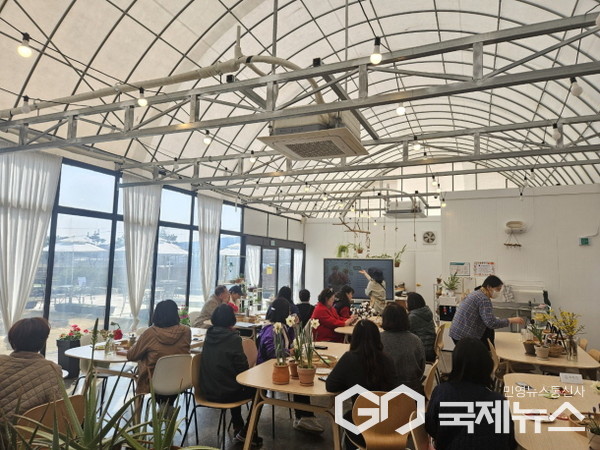 용인시, 국민건강보험공단 인천경기지역본부와 치유농업 힐링 팜 투어 진행