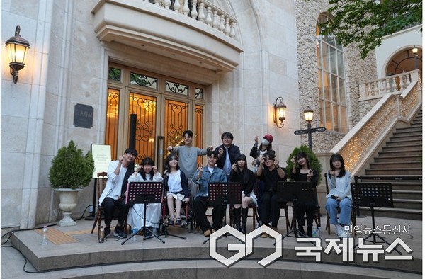 용인예술과학대, 라움아트센터와 공동 기획 실용음악과 첫 버스킹 공연 성료