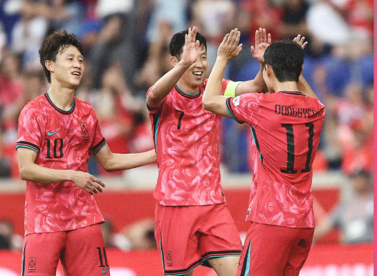 한국·멕시코 축구중계시간 '변경' 일본·미국 "2-0" 진행중