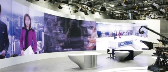 JTBC, 상암으로 이전! …한국내 최대 규모 비디오월 설치