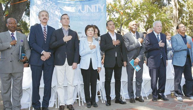  4ㆍ29 폭동 ‘주목받지 못한 영웅을 기리며’ 행사 