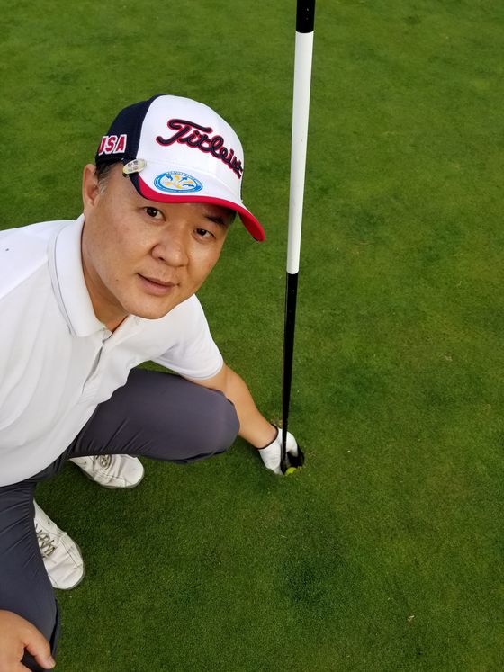  조이골프동호회 데이비드 엄씨 알바트로스 