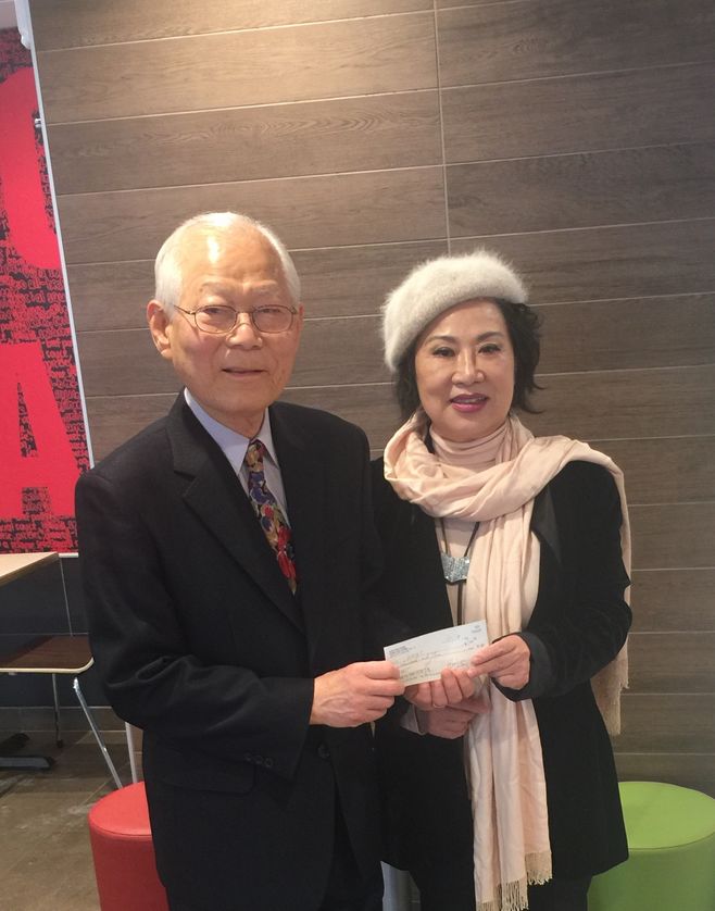  강성수 와싱톤복지상조회장 커뮤니티 건립금 기부  