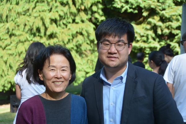  “한글 꿈나무에서 정치 리더까지” 윤부원  한미교육문화재단 이사, 샘 조 격려 