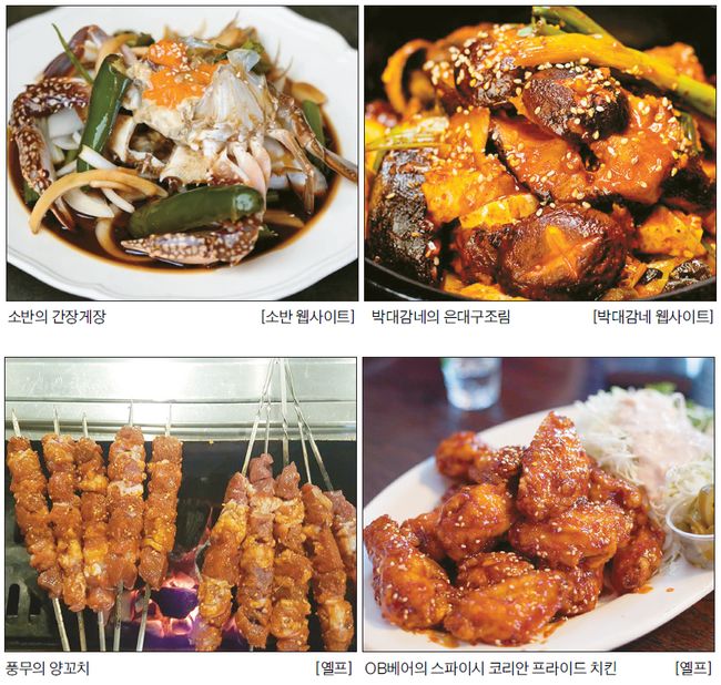 간장게장부터 페루식 치킨까지… 한인타운의 맛