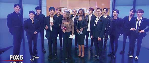 세븐틴, 폭스TV ‘굿데이 뉴욕’출연