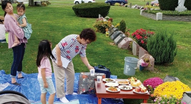 중앙장의사, 추석 성묘 행사