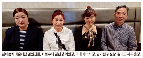 한미문화예술재단, 사업계획 발표