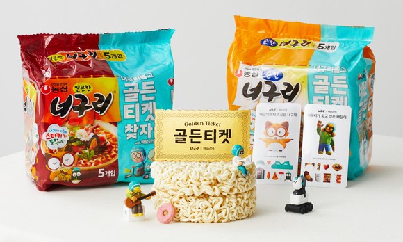 배민, 농심과 ‘보물찾기’ 이벤트…너구리 속 숨겨진 ‘골든티켓’ 찾기