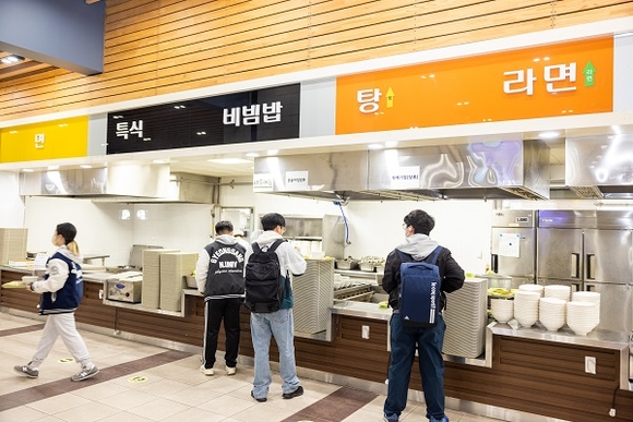 경상국립대, 학생회관 중앙식당 1000원의 아침밥 운영