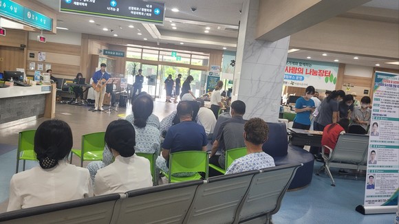 근로복지공단 순천병원, 추석맞이 자원순환 나눔장터 성황리 개최