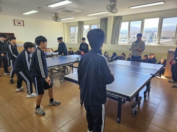 귀일중학교, 교우관계 돈독 위해 학교스포츠클럽 활동 시작