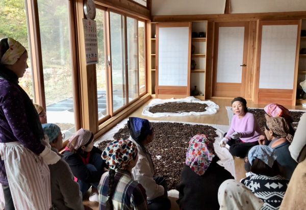 산청서 힐링 티테라피 알리는 농업회사법인 청강